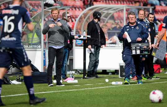Gefles tränare Roger Sandberg deppar