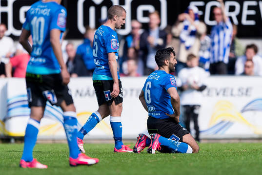 Halmstads Christoffer Andersson och Mohammed Ali Khan