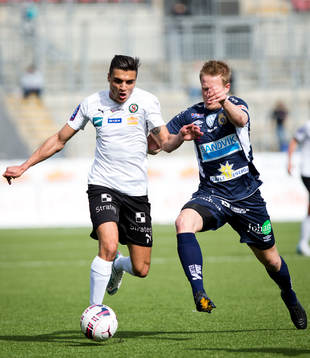 Örebros Ahmed Yasin och Gefles Martin Rauschenberg