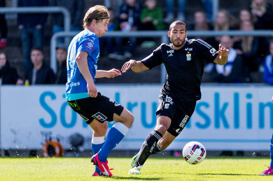 Halmstads Snorre Krogsgård och IFK Göteborgs Haitam
