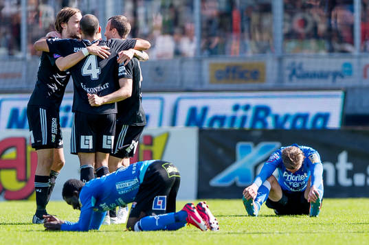 Halmstads spelare deppar