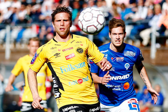 Elfsborgs Anders Svensson och Åtvidabergs Victor Sköld