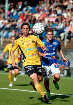 Elfsborgs Anders Svensson och Åtvidabergs Victor Sköld