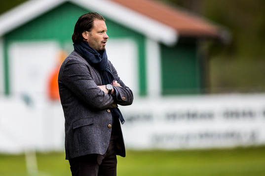 Ängelholms tränare Joakim Persson