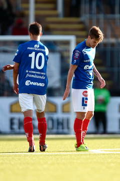 Åtvidabergs Victor Sköld och Mauricio Albornoz