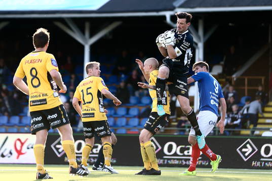 Elfsborgs målvakt Kevin Stuhr Ellegaard