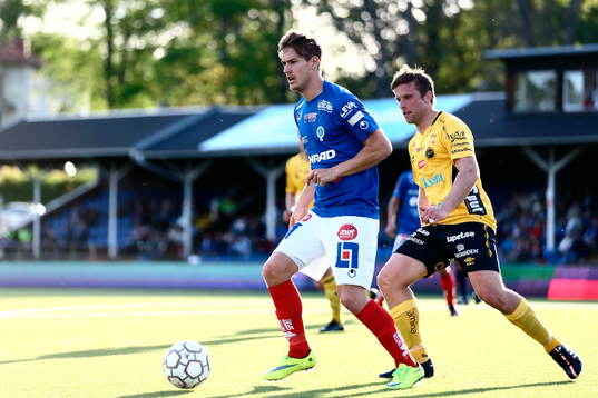 Åtvidabergs Victor Sköld och Elfsborgs Anders Svensson
