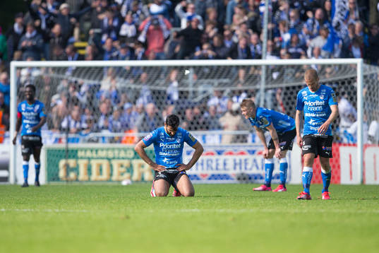 Halmstads spelare deppar