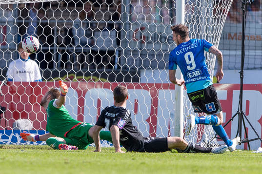 Halmstads James Keene kvitterar till 1-1