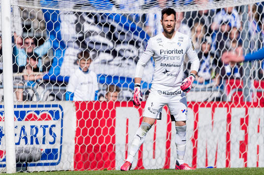 Halmstads målvakt Stojan Lukic