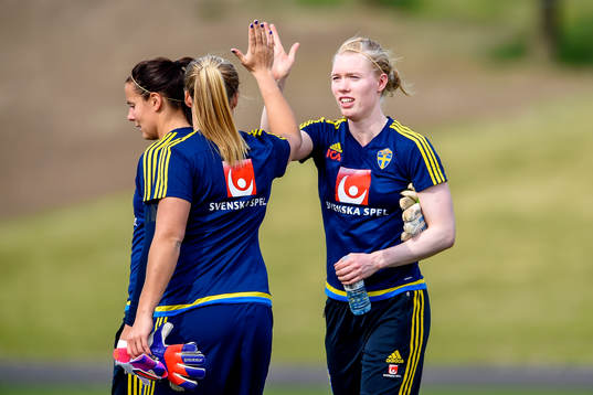 Sveriges målvakt Hedvig Lindahl