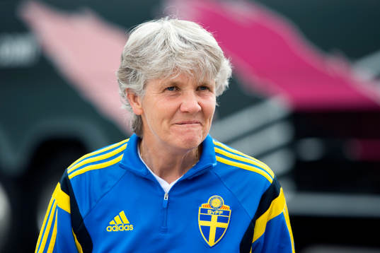 Sveriges förbundskapten Pia Sundhage