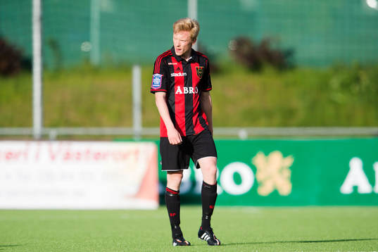 Brommapojkarnas Gustav Sandberg Magnusson deppar