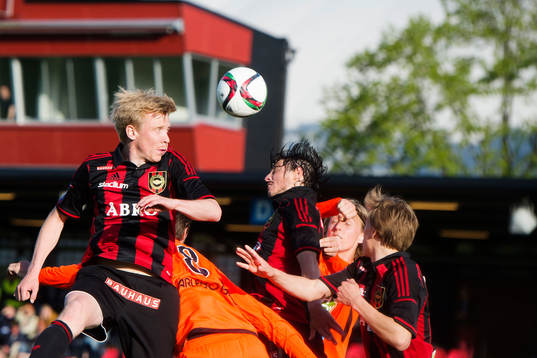 Brommapojkarnas Gustav Sandberg Magnusson och Gabriel