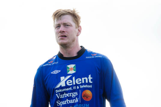 Varbergs målvakt Joakim Wulff