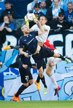 Malmö FFs målvakt Robin Olsen