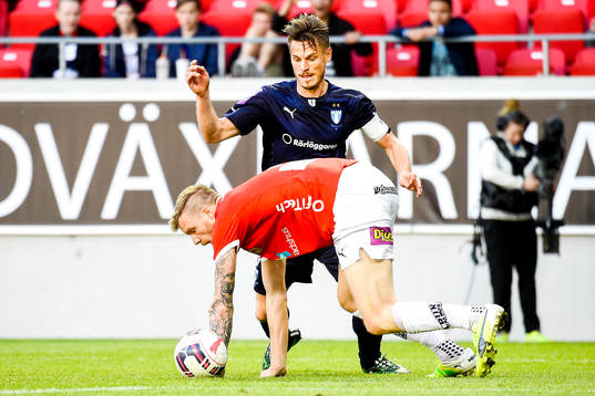 Malmö FFs Markus Rosenberg och Kalmars Marcus Nilsson