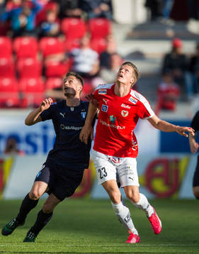 Malmö FFs Markus Rosenberg och Kalmars Viktor Elm