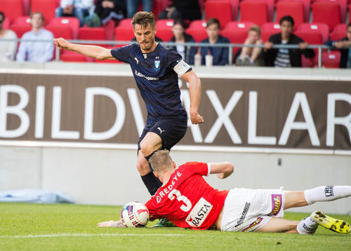 Malmö FFs Markus Rosenberg och Kalmars Marcus Nilsson