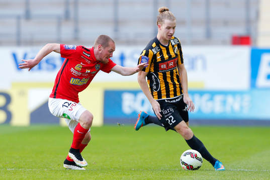 Falkenbergs Christoffer Carlsson och Häckens Samuel