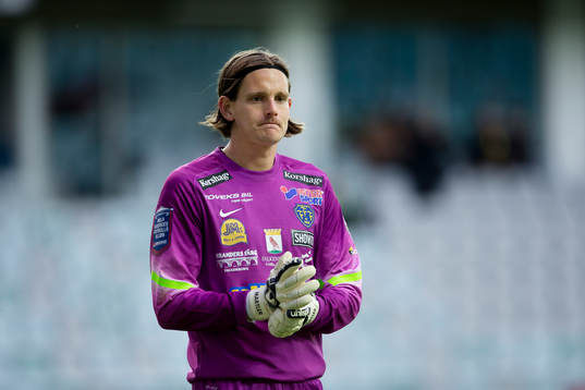 Falkenbergs målvakt Alexander Lundin
