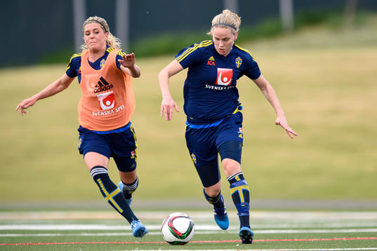 Olivia Schough och Lisa Dahlkvist