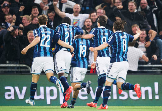 Djurgårdens Jesper Karlström, Nyasha Mushekwi, Kerim