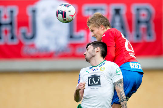 Hammarbys Nahir Besara och Helsingborgs Jere Uronen