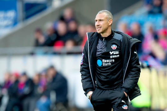 Helsingborgs manager Henrik Larsson