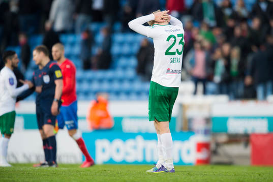 Hammarbys Lars Saetra deppar
