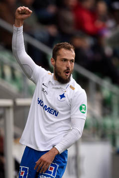 Norrköpings Emir Kujovic jublar