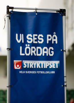 En skylt från Stryktipset