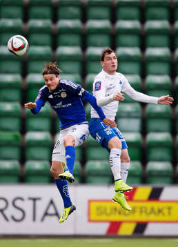 Sundsvalls Eric Larsson och Norrköpings Nikola Tkalcic