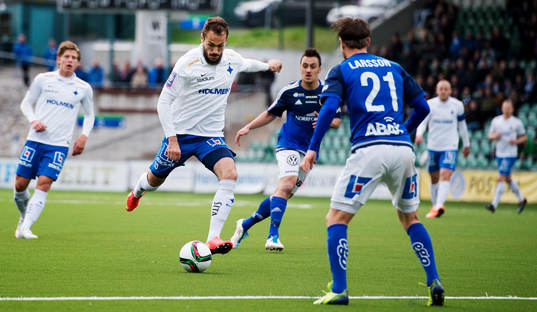 Norrköpings Emir Kujovic gör 0-1