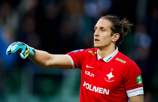 Norrköpings målvakt David Mitov Nilsson