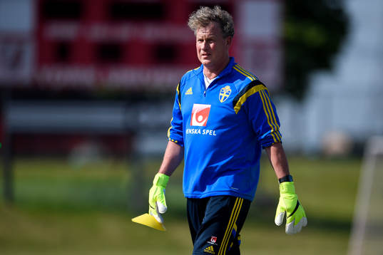 Sveriges Målvaktstränare Mikael Olsson