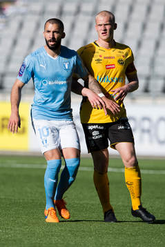 Malmö FFs Guillermo Molins och Elfsborgs Eric Nilsson