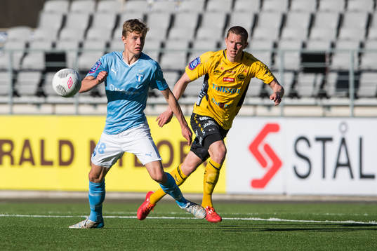 Malmö FFs Mattias Svanberg och Elfsborgs Anton Lans