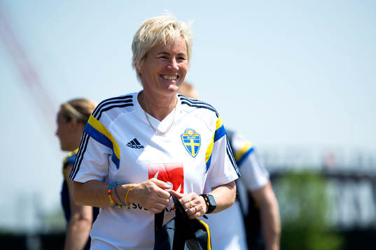 Sveriges assisterande förbundskapten Lilie Persson