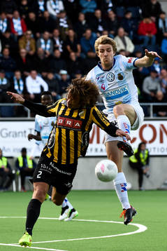 Häckens Diego Lugano och Gefles Johan Oremo