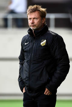 Häckens tränare Peter Gerhardsson