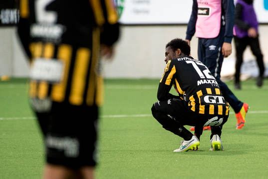Häckens Mohammed Abubakari deppar