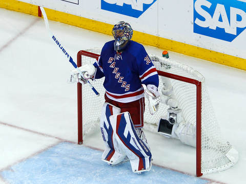 New York Rangers goalie Henrik Lundqvist