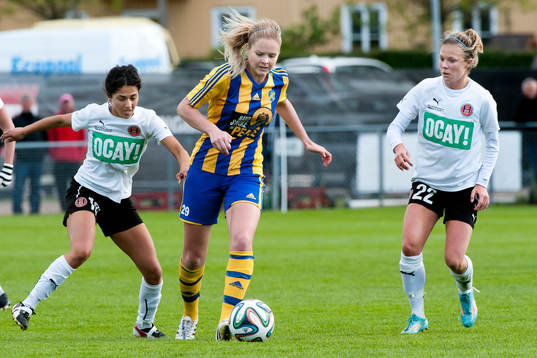 Hittarps Sheva Othman Rostam och Eskilsminnes Josefine