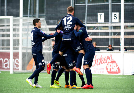 Utsiktens Jesper Westermark jublar