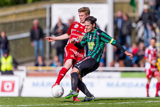 Degerfors Ludvig Fritzson och Varbergs Robin Tranberg