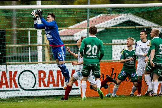 Ljungskiles målvakt Ivo Vazgec