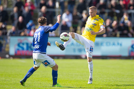 Sundsvalls Eric Larsson och Falkenbergs Johannes Vall