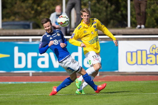 Sundsvalls Robert Lundström och Falkenbergs Adam Eriksson
