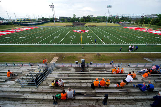 Vy över planen vid York University